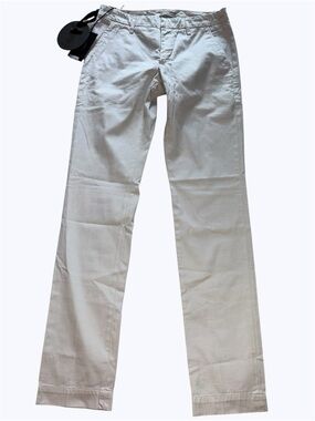 Dondup Spiritissimo White Cotton Chinos